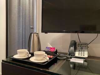 Отель Tallink Hotel Riga Рига Улучшенный двухместный номер с 1 кроватью или 2 отдельными кроватями, с утренней сауной-4